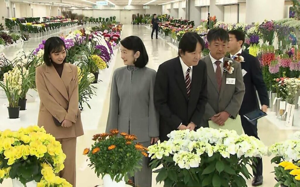 El principe heredero de Japon y su familia visitan la exposicion de flores Kanto Tokai 2025 6 1024x638 - El príncipe heredero de Japón y su familia visitan la exposición de flores Kanto Tokai 2025