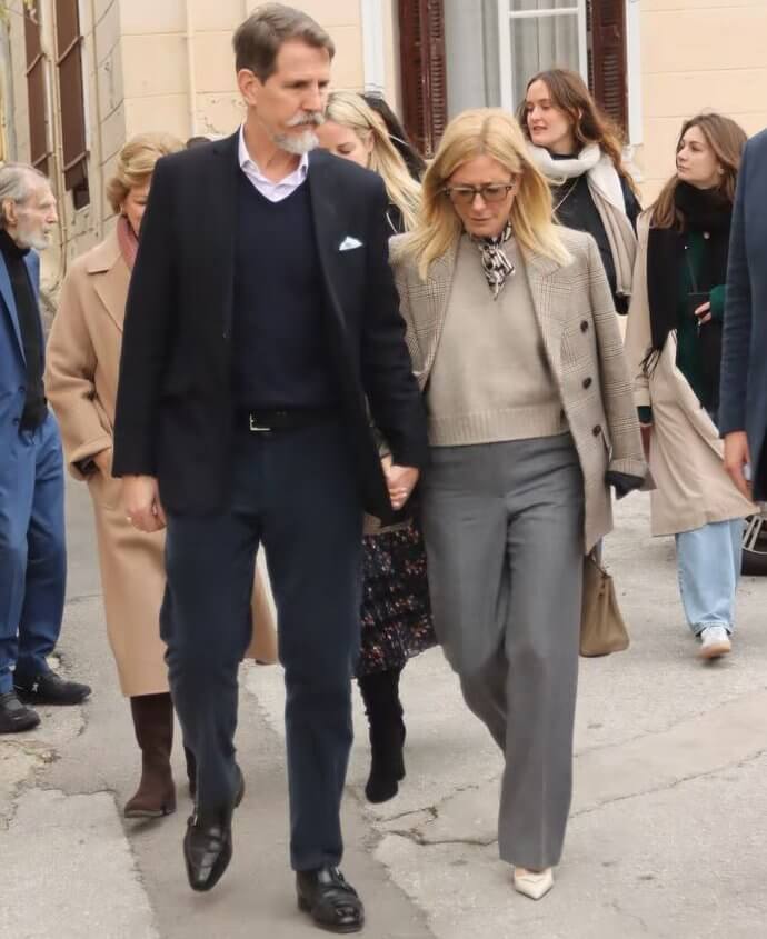 La familia real griega asiste al ensayo de la boda del principe Nikolaos 4 - La familia real griega se prepara para la gran boda de Nikolaos