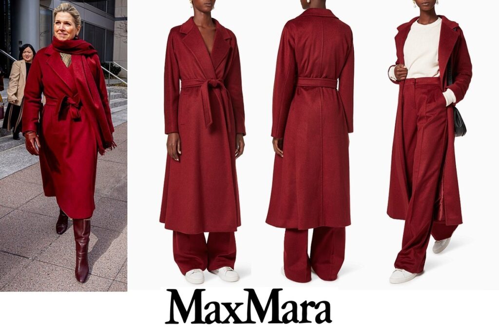 Abrigo tipo bata de cachemira Pistoia de Max Mara